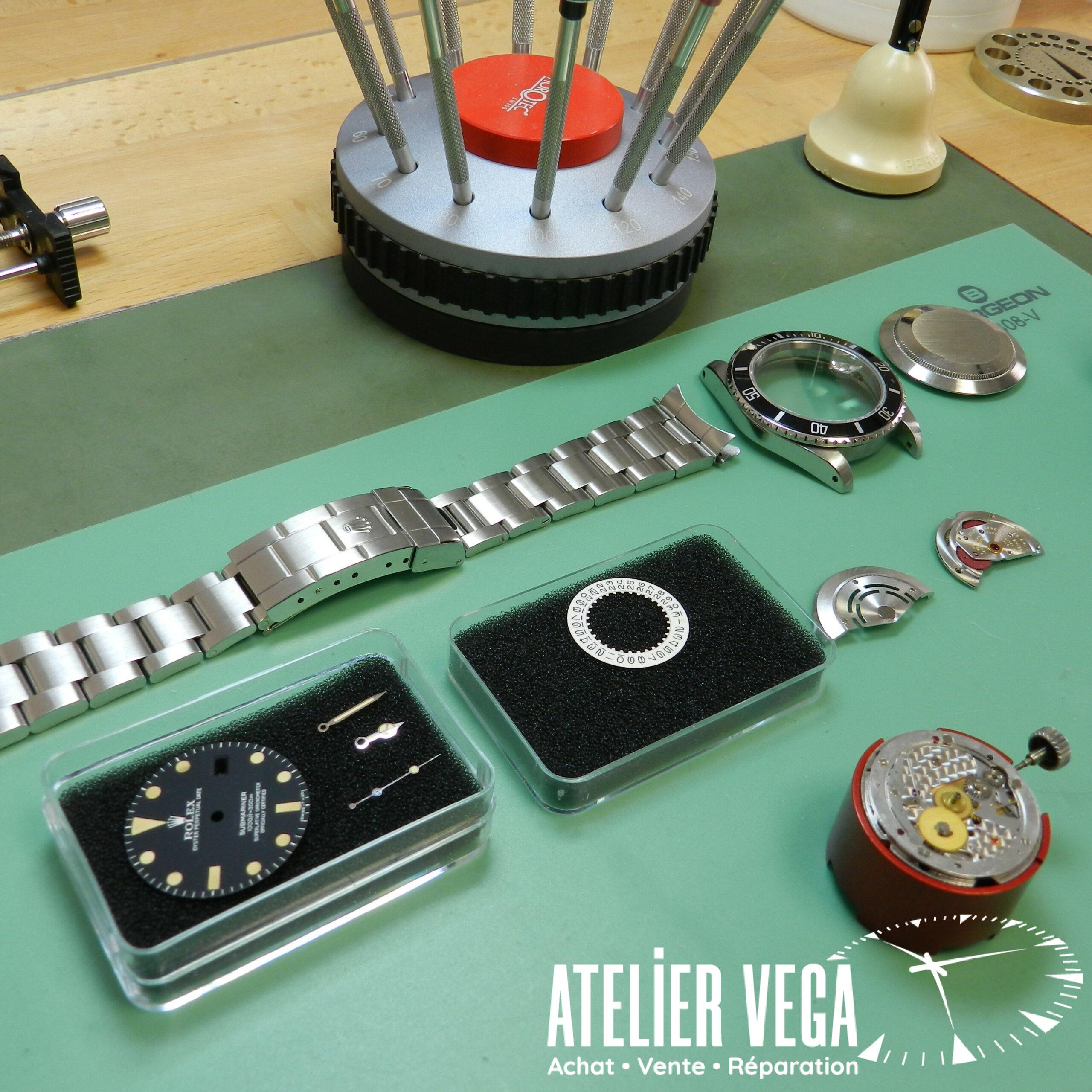 Réparation-Rolex atelier-horloger-a-bastia