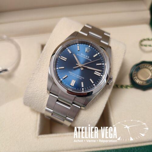 Rolex Oyster Perpetual 36mm Blue Ref 126000 Full Set