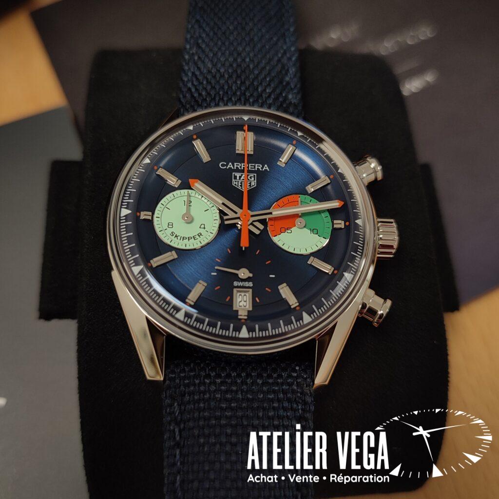 TAG Heuer Carrera Chronograph Skipper Full set de 2024 Jamais portée
