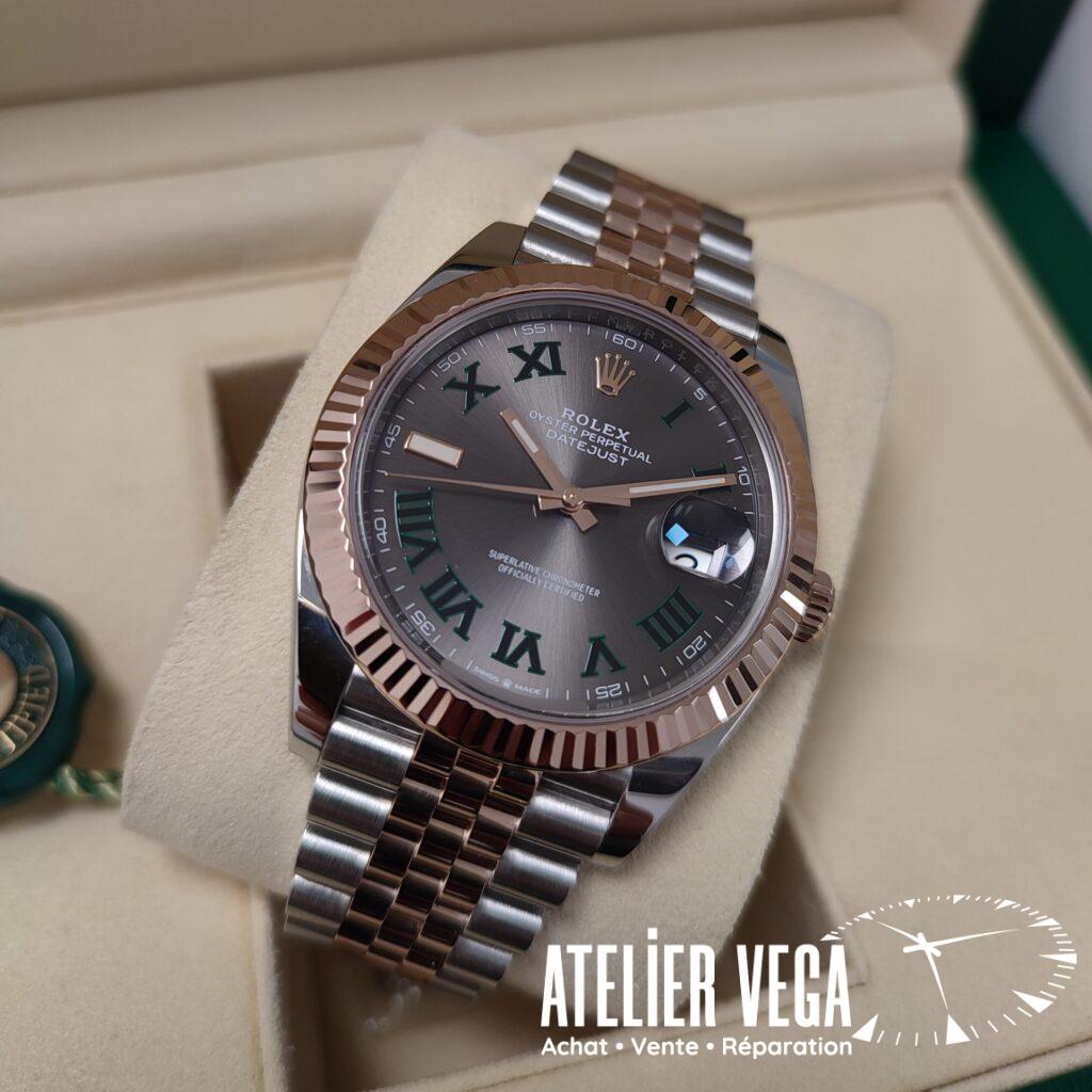 Rolex DateJust 41mm Wimbledon 126331 Full Set de 2020