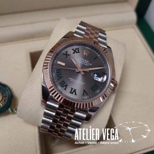 Rolex DateJust 41mm Wimbledon 126331 Full Set de 2020