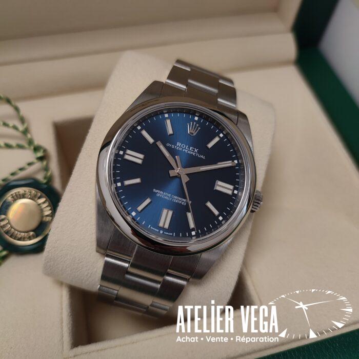 Rolex OP41 Bleu 124300 Full set de 2023