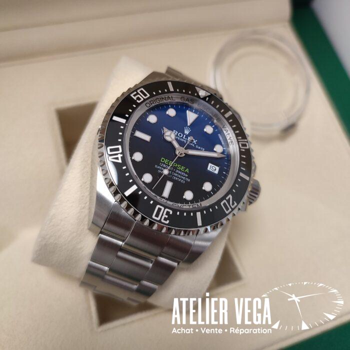 Rolex Sea-Dweller Deepsea Blue 136660 Full set de 2024 jamais portée