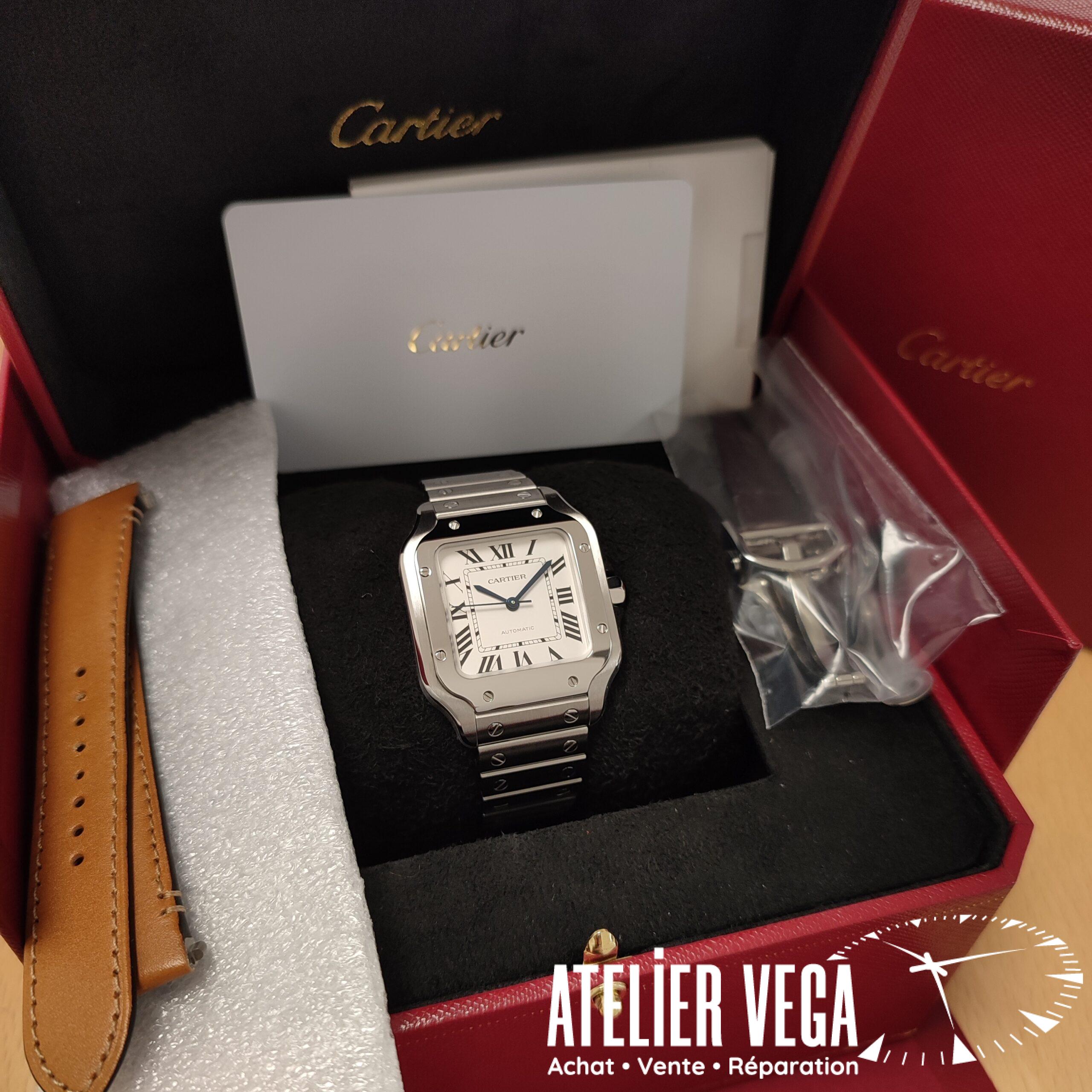 Santos de Cartier Moyen Modèle – Image 8