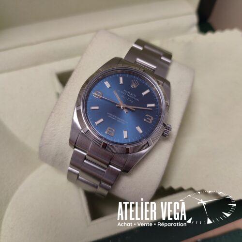 Rolex Air King 34mm Blue Ref 114210