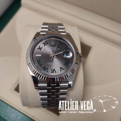 Rolex DateJust Wimbledon 126334 - 41mm Full Set de 2022