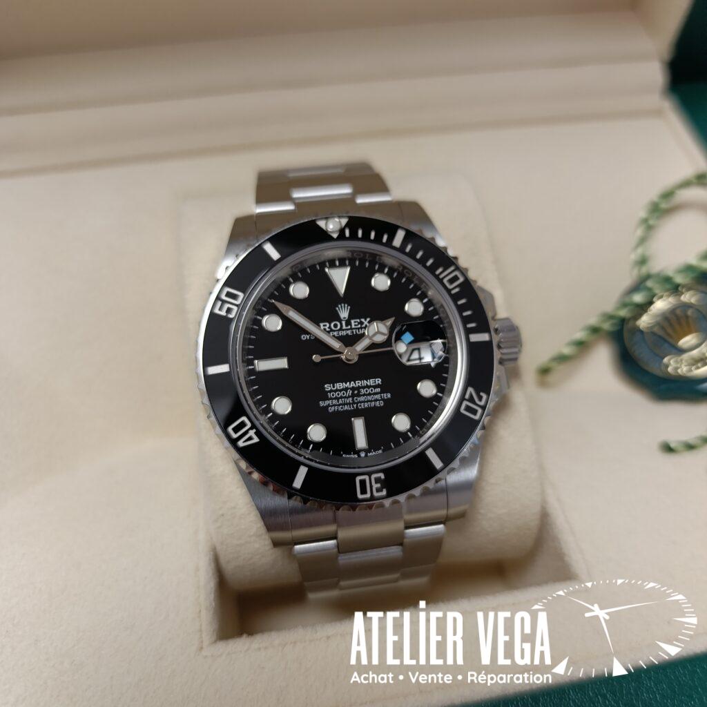 Rolex Submariner 126610LN, full set de 2022 en très bon état