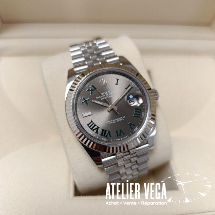 Rolex DateJust 41mm Wimbledon 126334 full set de 2022