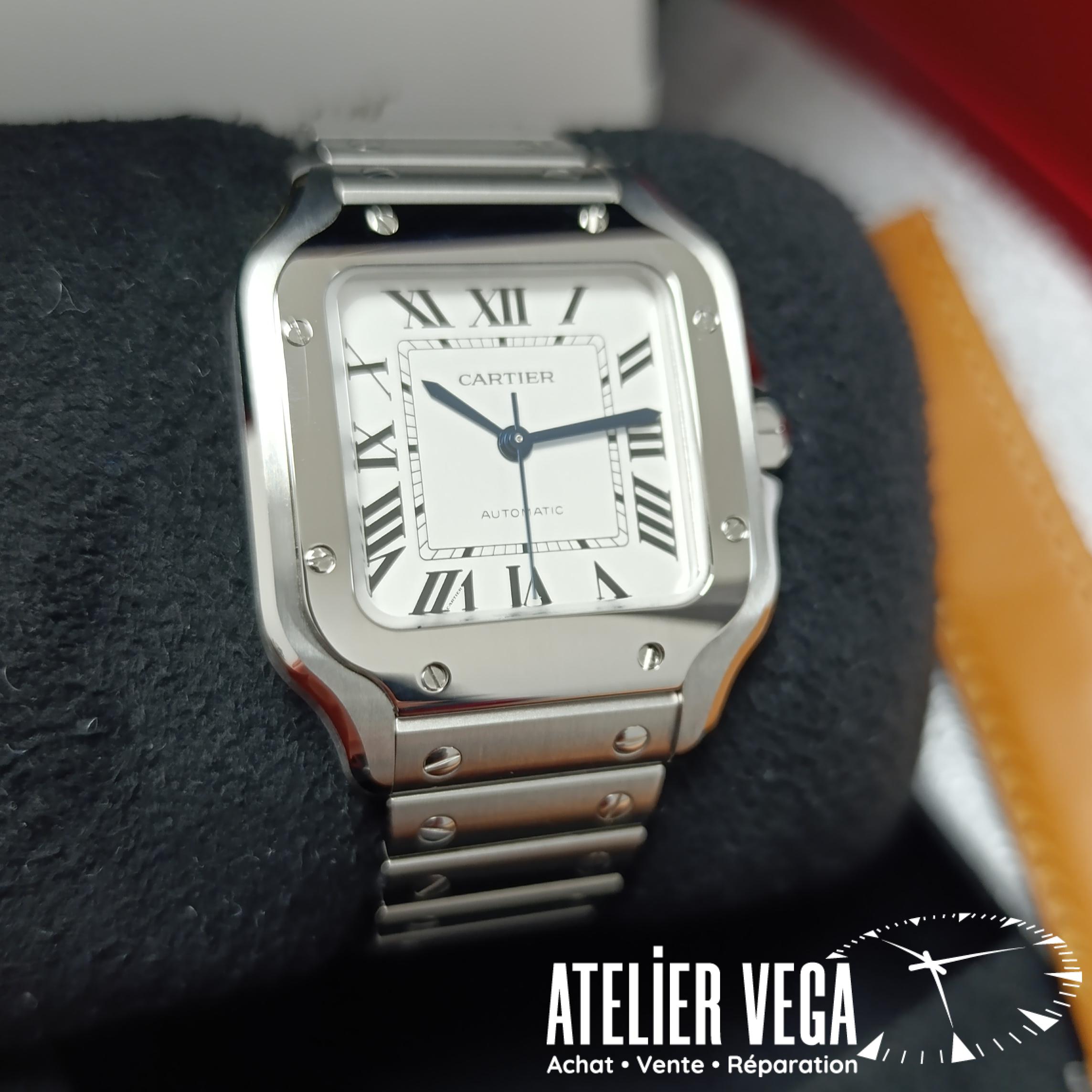 Santos de Cartier - Moyen Modèle - WSSA0029 - En excellent état - de 2025