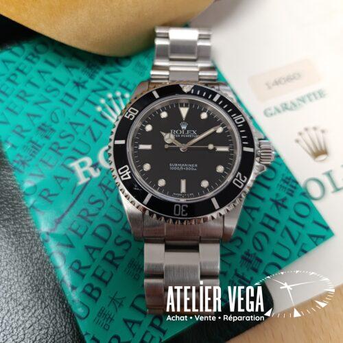 Rolex Submariner 14060 de 1966 avec papiers et boite d'origine