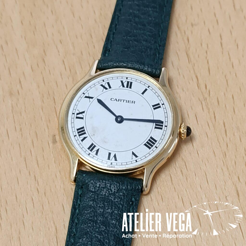 Cartier Vintage Riviera Or Jaune 30mm