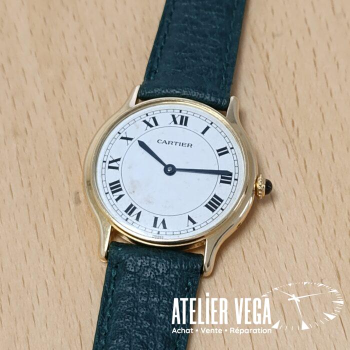 Cartier Vintage Riviera Or Jaune 30mm