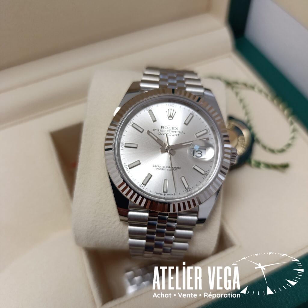 Rolex DateJust 41mm 126334 Silver de 2023, jamais portée