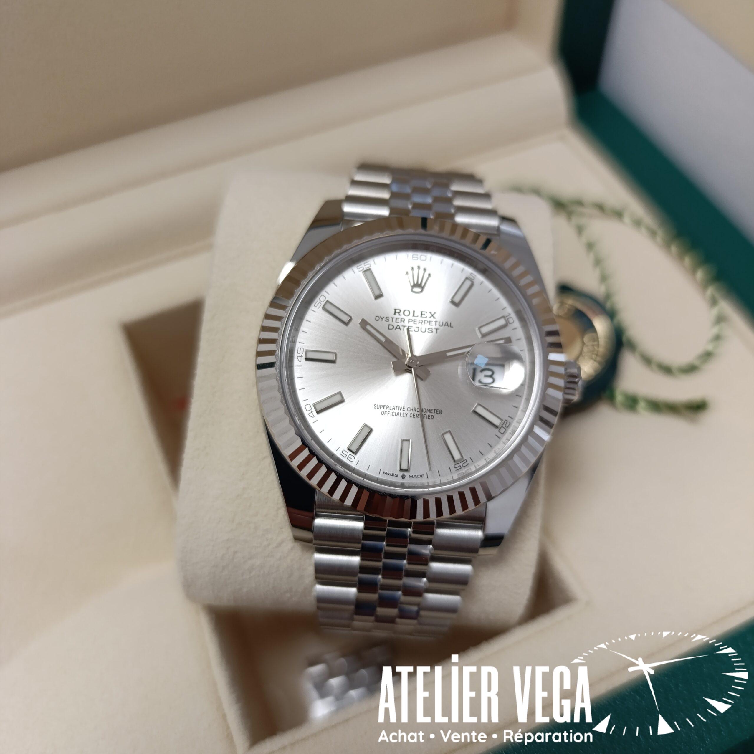 Rolex DateJust 41mm 126334 Silver de 2023, jamais portée