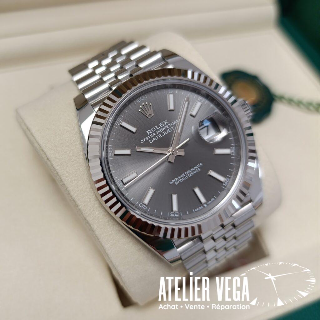 Rolex DateJust 41mm Rhodium Etat Neuf de 2025