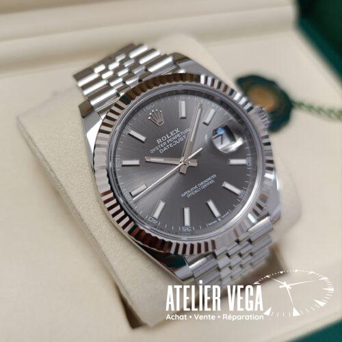 Rolex DateJust 41mm Rhodium Etat Neuf de 2025