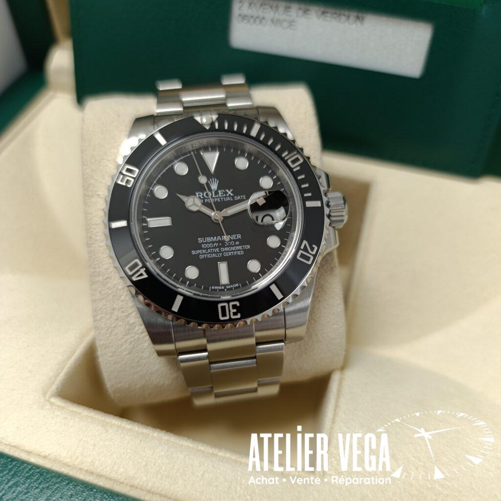 Rolex Submariner 116610LN de 2015 en très bon état
