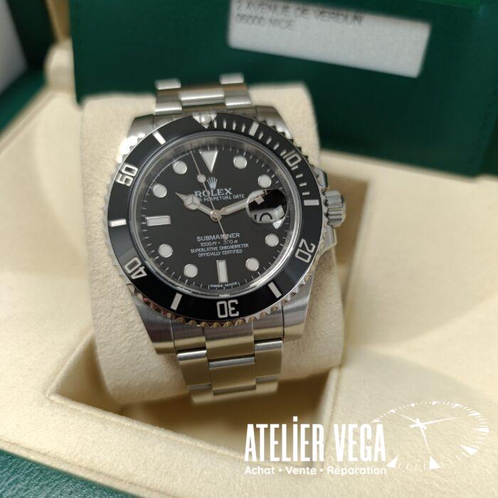 Rolex Submariner 116610LN de 2015 en très bon état