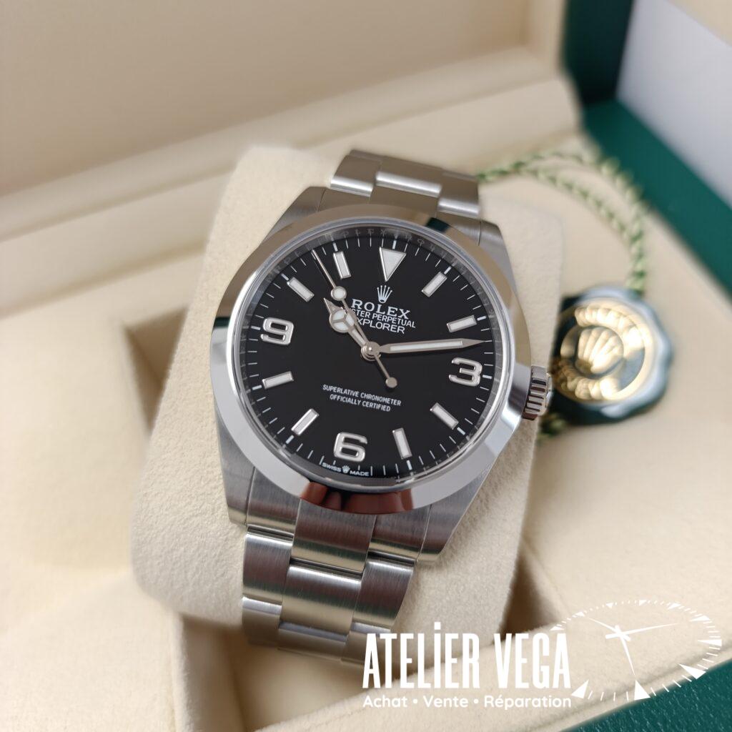 Rolex Explorer 40 Ref 224270 en excellent état full set de 2023