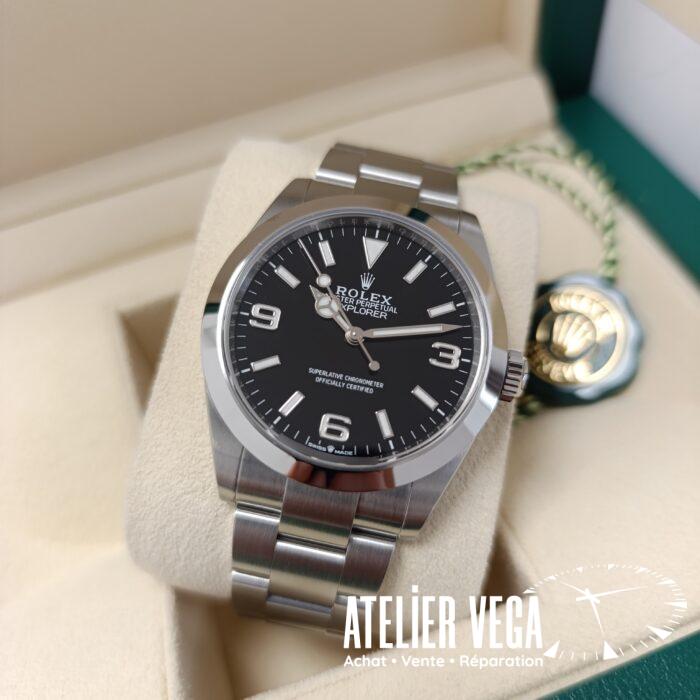 Rolex Explorer 40 Ref 224270 en excellent état full set de 2023