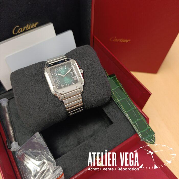 Santos de Cartier Medium Green – Image 8