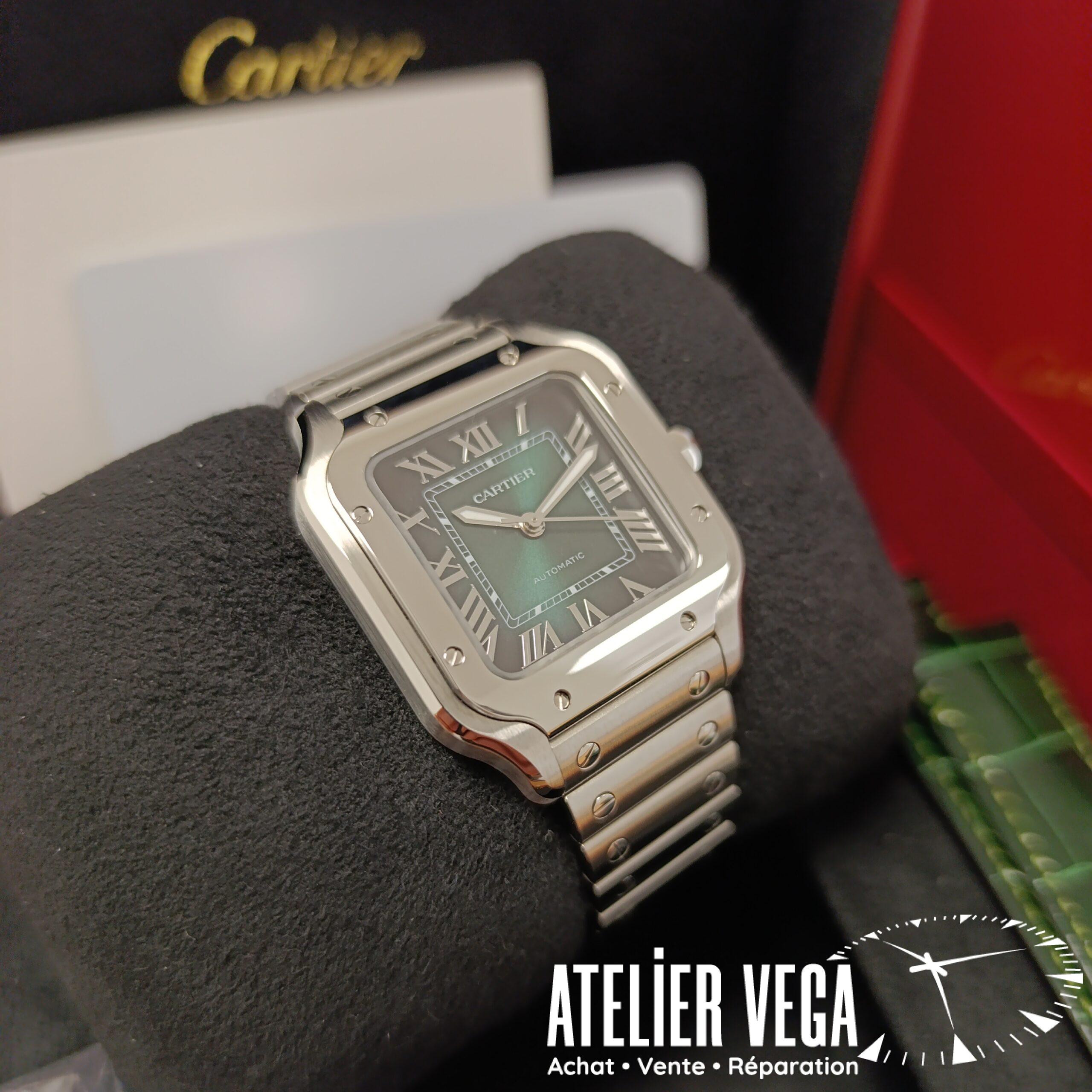 Santos de Cartier Medium Green – Image 3