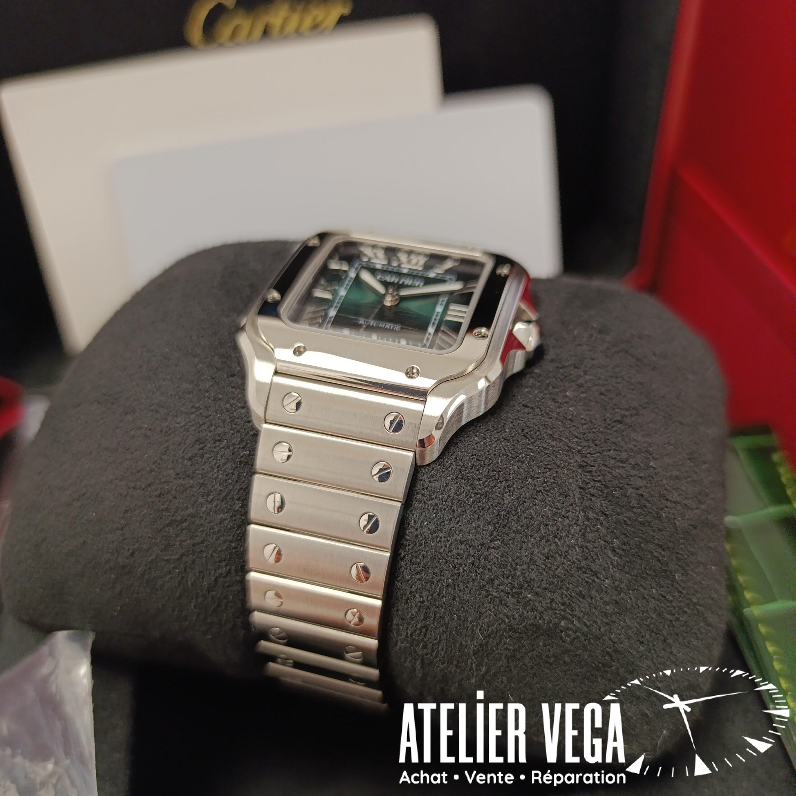 Santos de Cartier Medium Green – Image 4