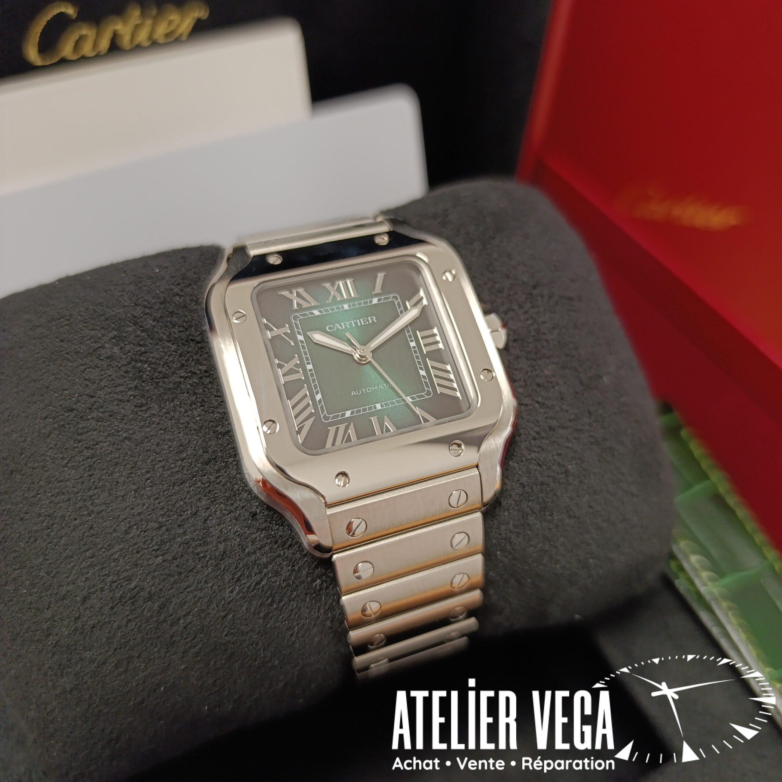 Santos de Cartier Medium Green – Image 2
