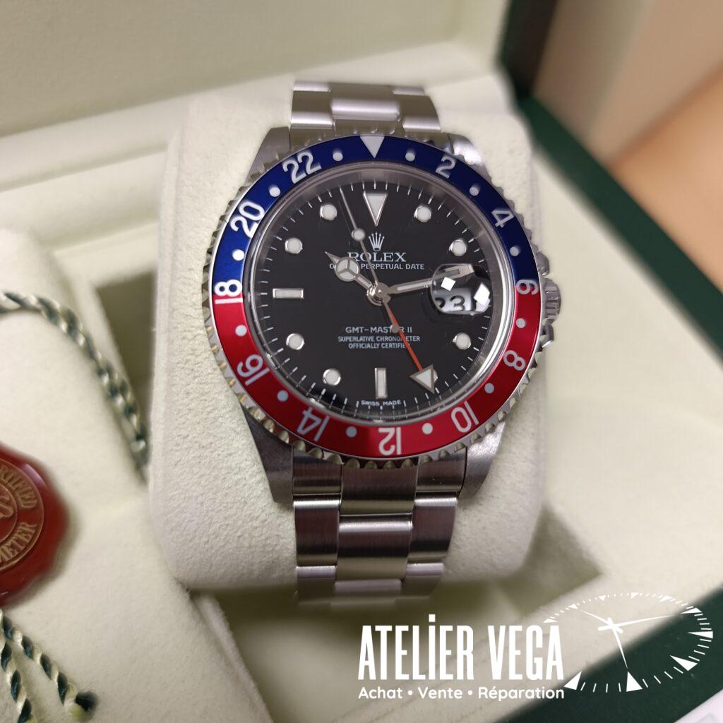 Rolex GMT Master II 16710 Pepsi de 2006 en excellent état