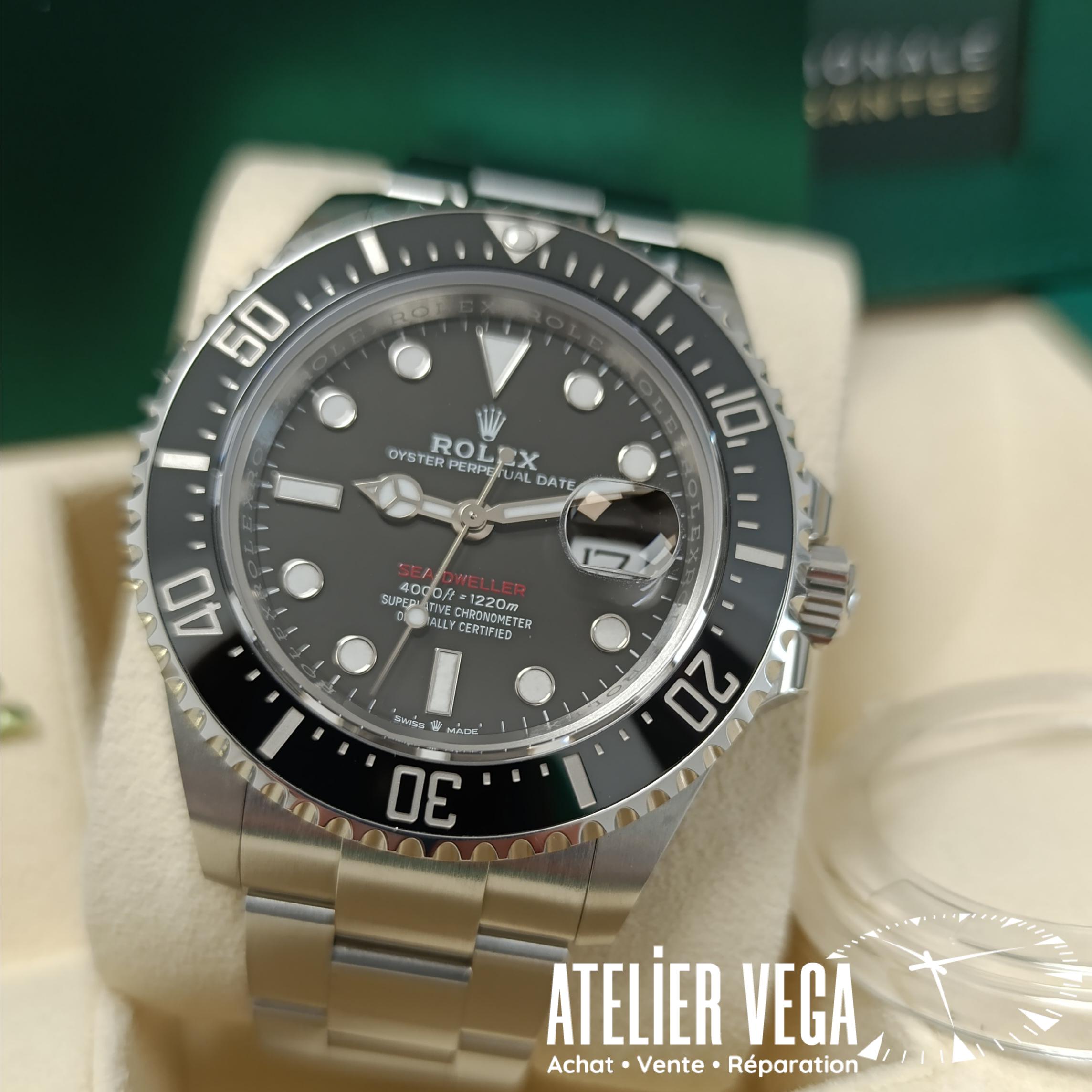 Rolex Sea-Dweller 126600 de 2023 état neuf full set