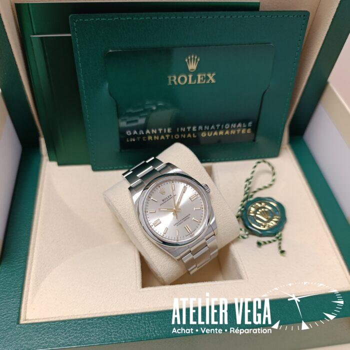 Rolex Oyster Perpetual 36mm Silver – Image 7
