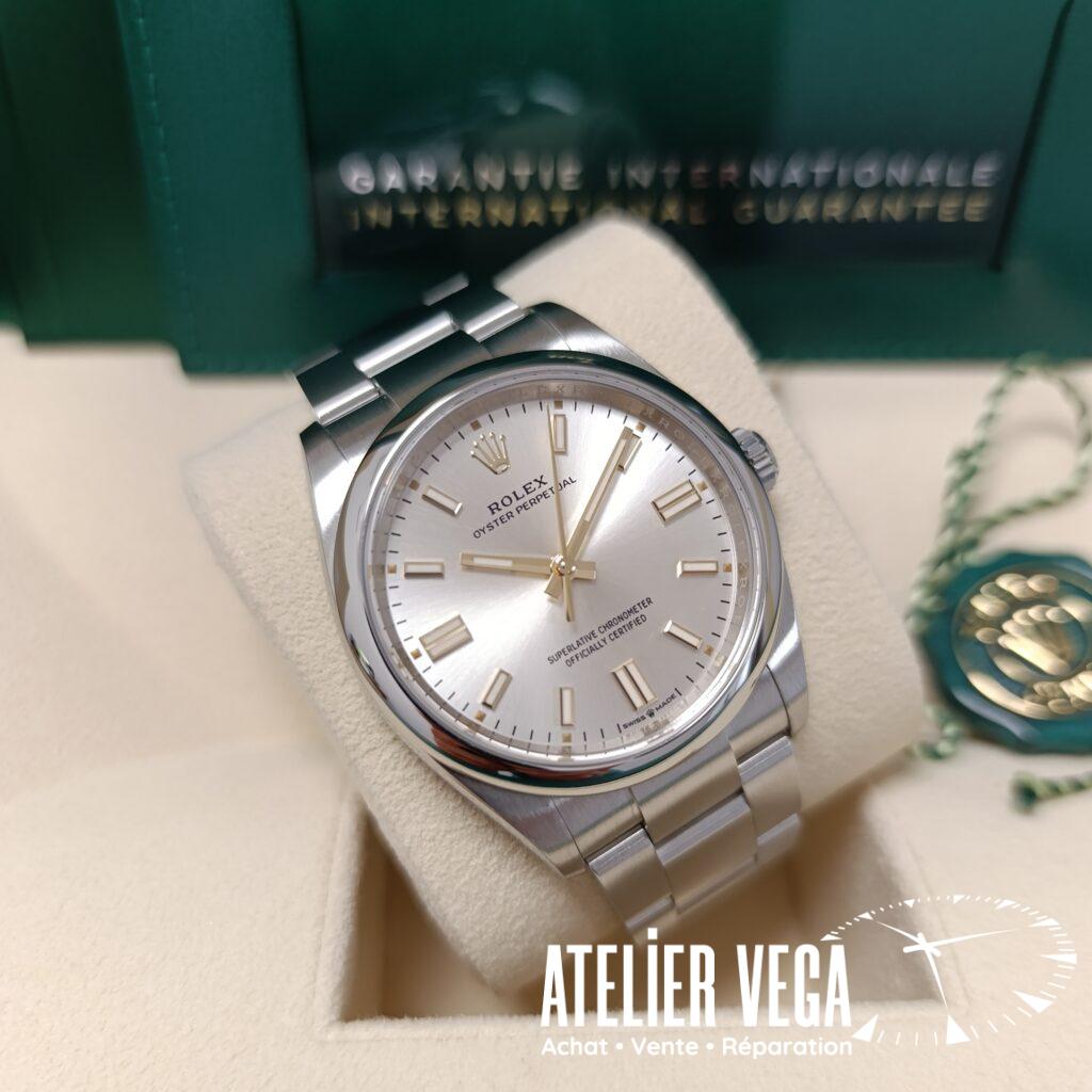 Rolex Oyster Perpetual 36mm Silver Ref 126000 de 2021