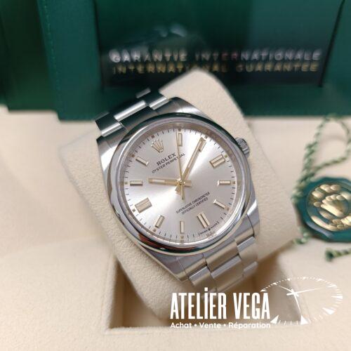 Rolex Oyster Perpetual 36mm Silver Ref 126000 de 2021
