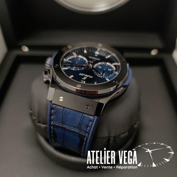 Hublot Classic Fusion 45mm Ceramic Blue Chronograph – Image 5