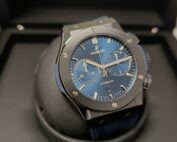 Hublot Classic Fusion 45mm Ceramic Blue Chronograph
