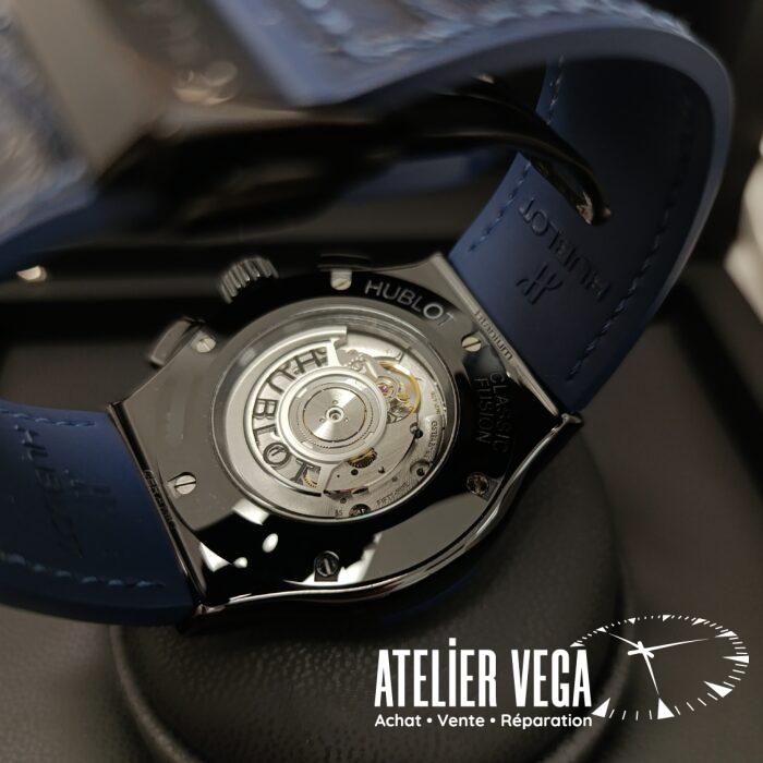 Hublot Classic Fusion 45mm Ceramic Blue Chronograph – Image 9
