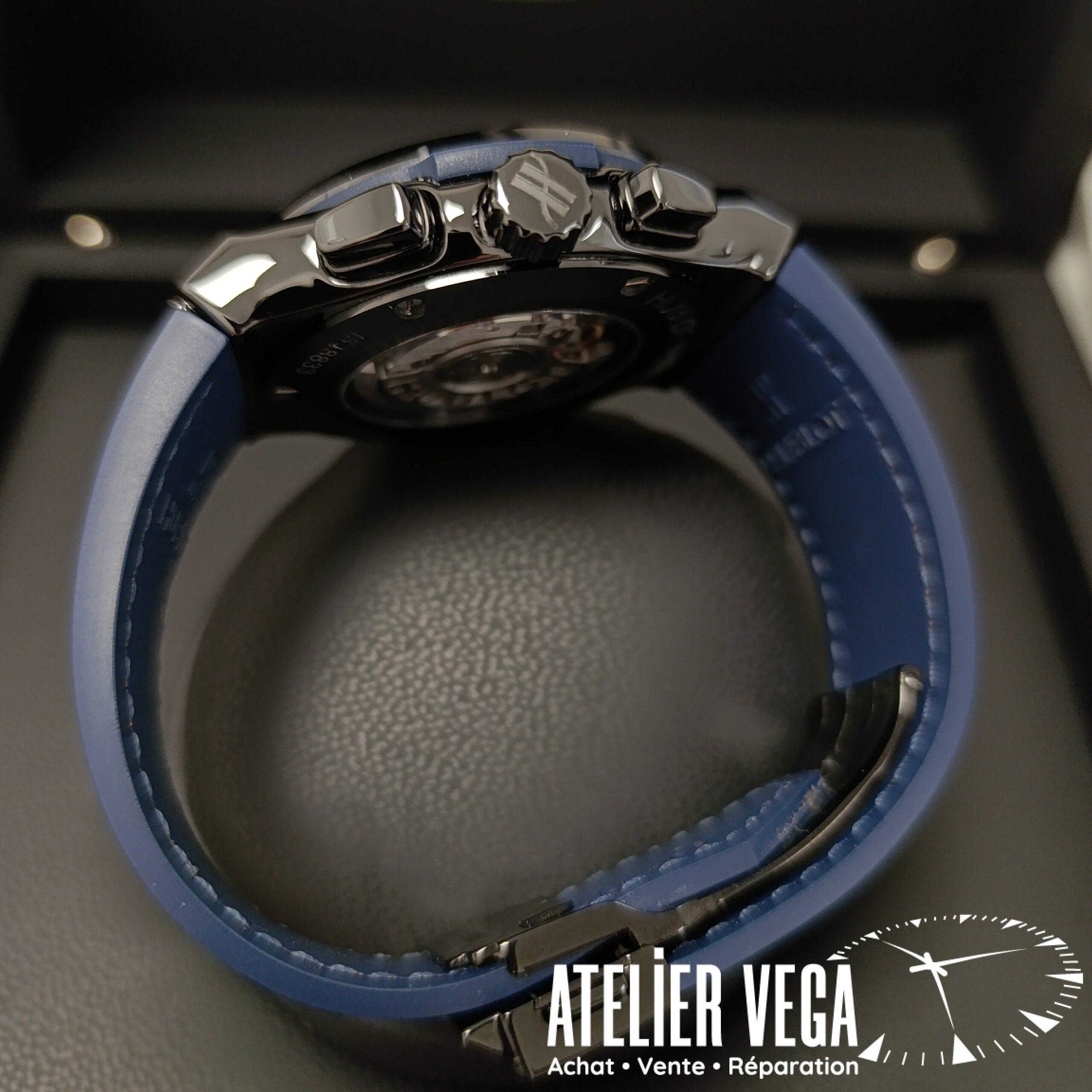 Hublot Classic Fusion 45mm Ceramic Blue Chronograph – Image 7