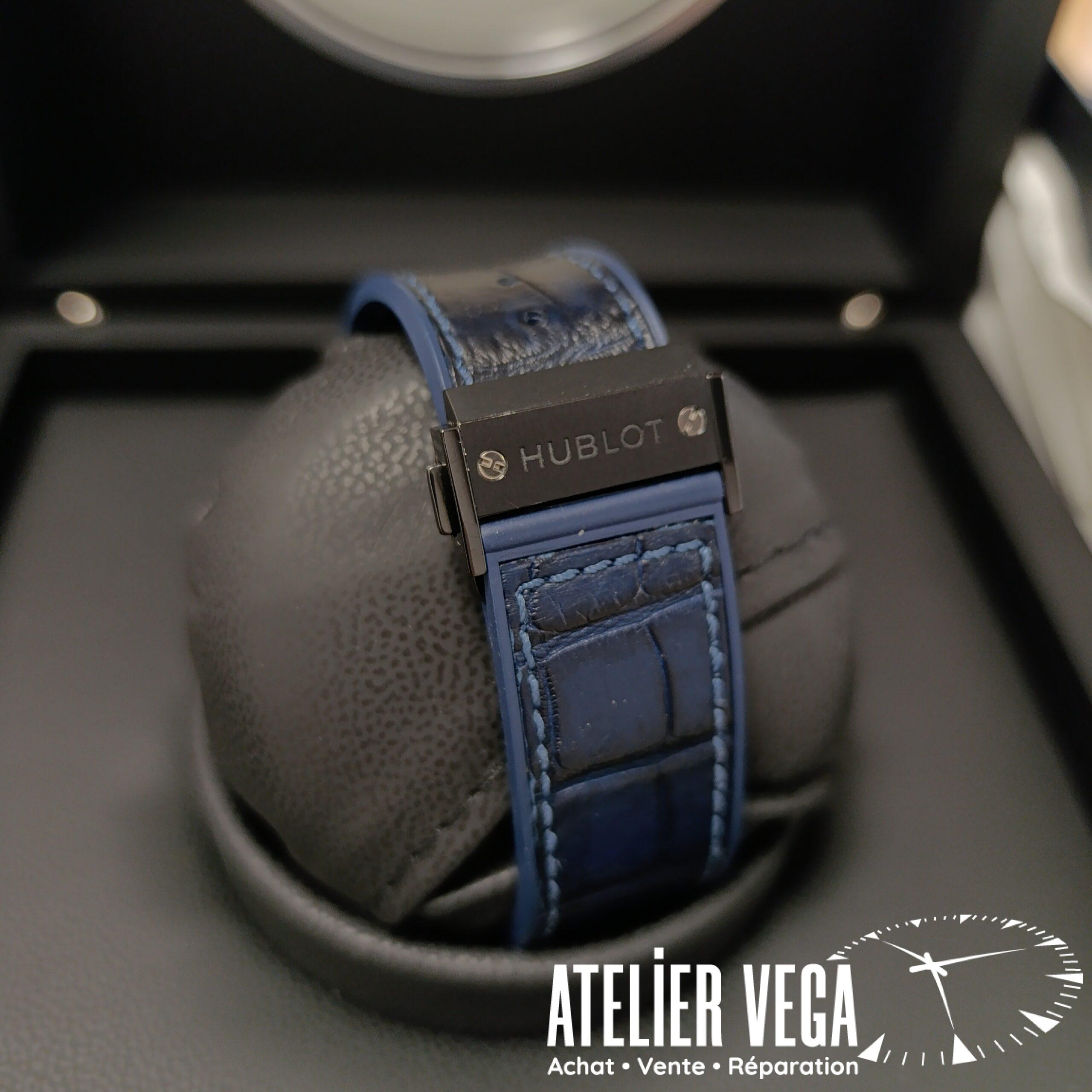 Hublot Classic Fusion 45mm Ceramic Blue Chronograph – Image 8