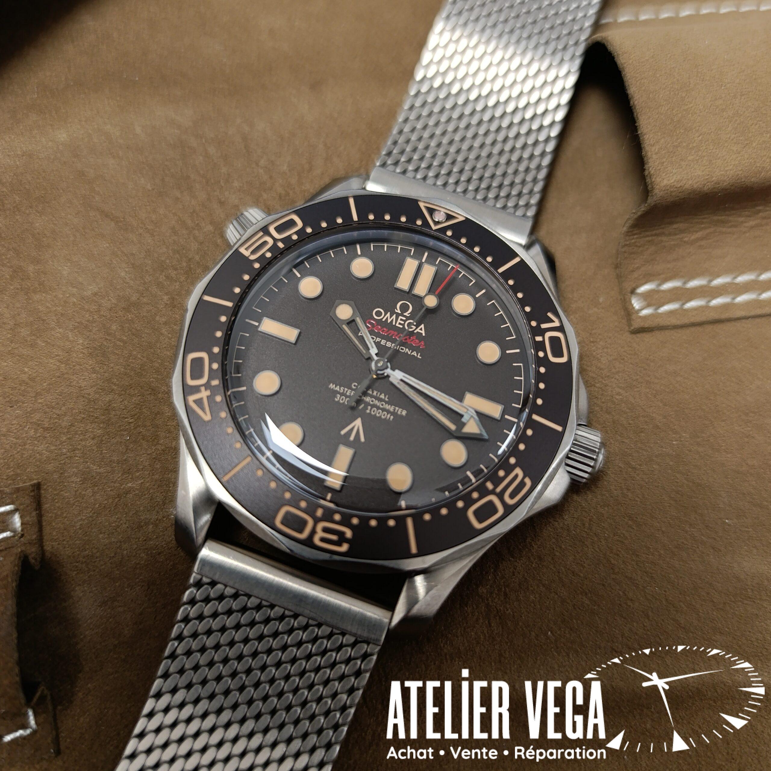 Omega Seamaster Diver James Bond de 2021 en très bon état