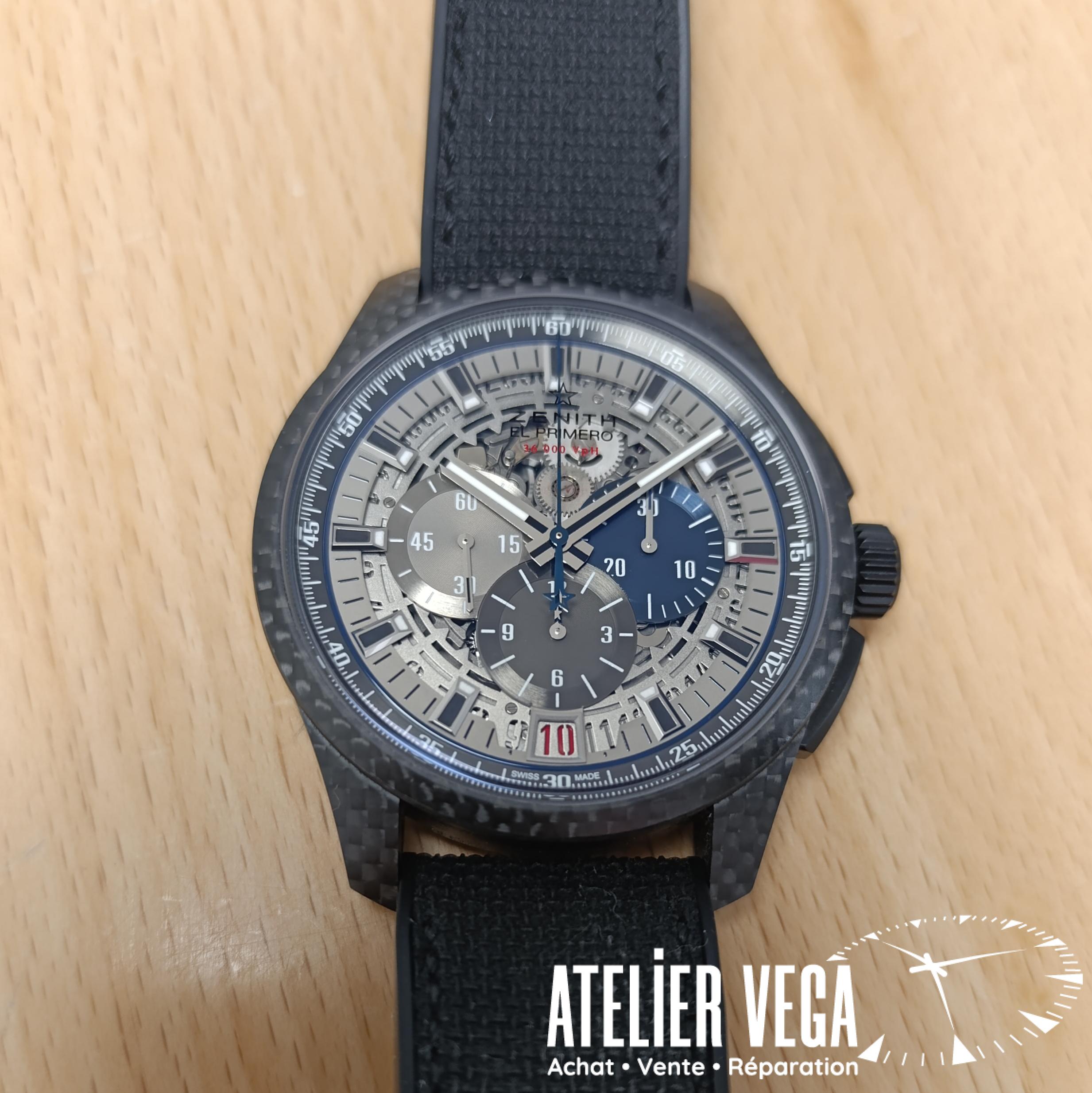 Zenith El Primero Lightweight Carbone 45mm Squelette