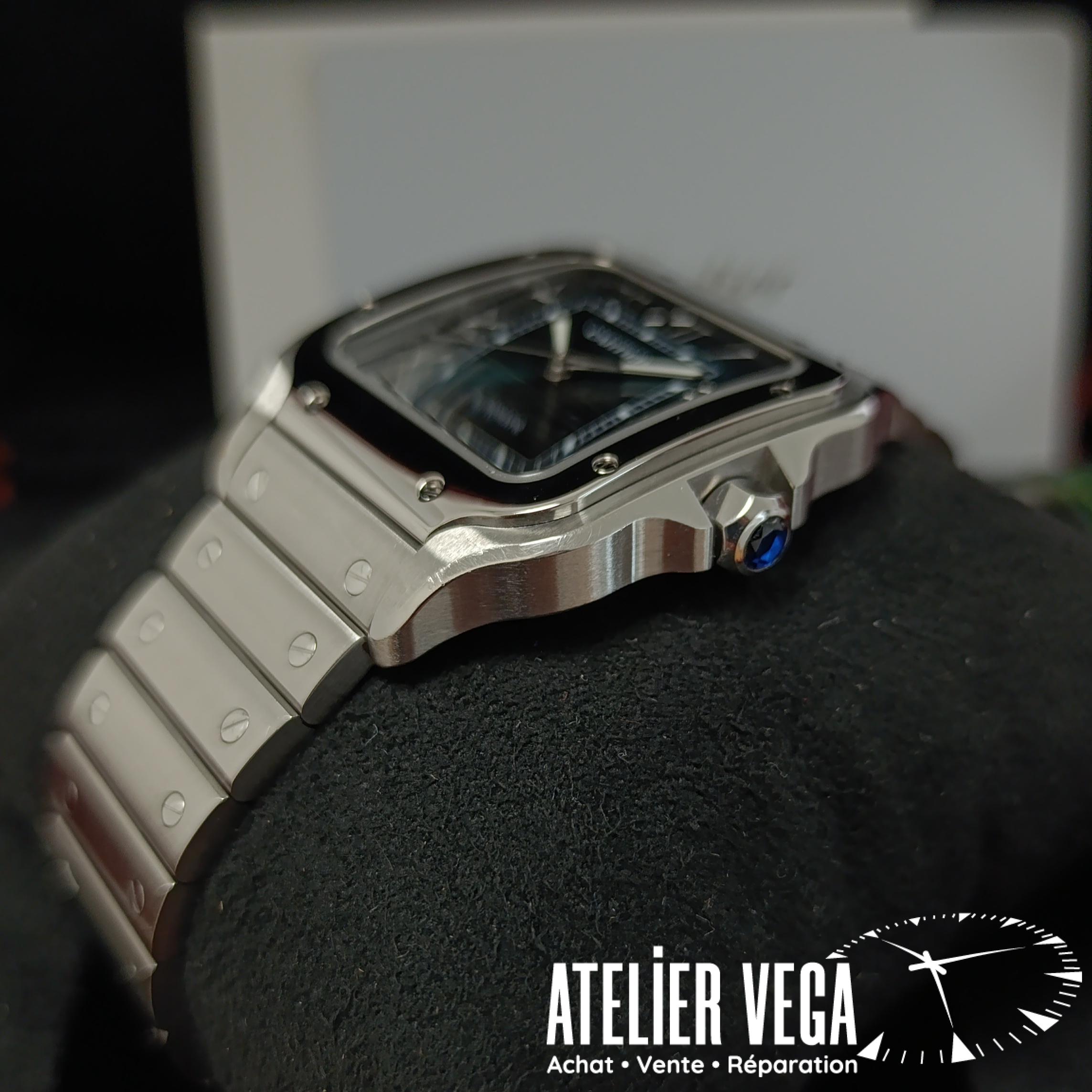 Santos de Cartier Grand Modèle Cadran Vert – Image 6