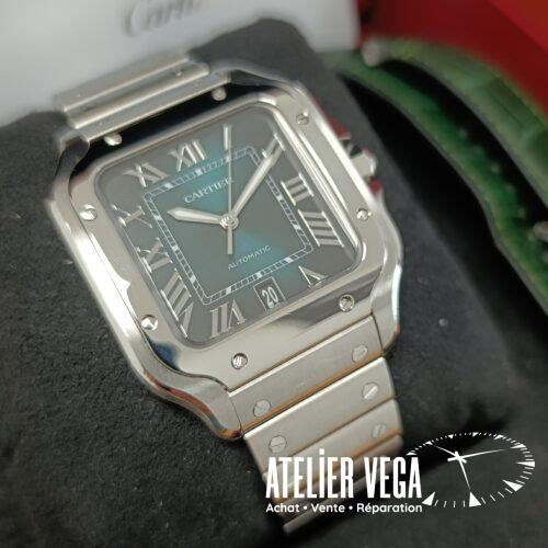 Cartier Santos Grand Modele Cadran Vert de 2023