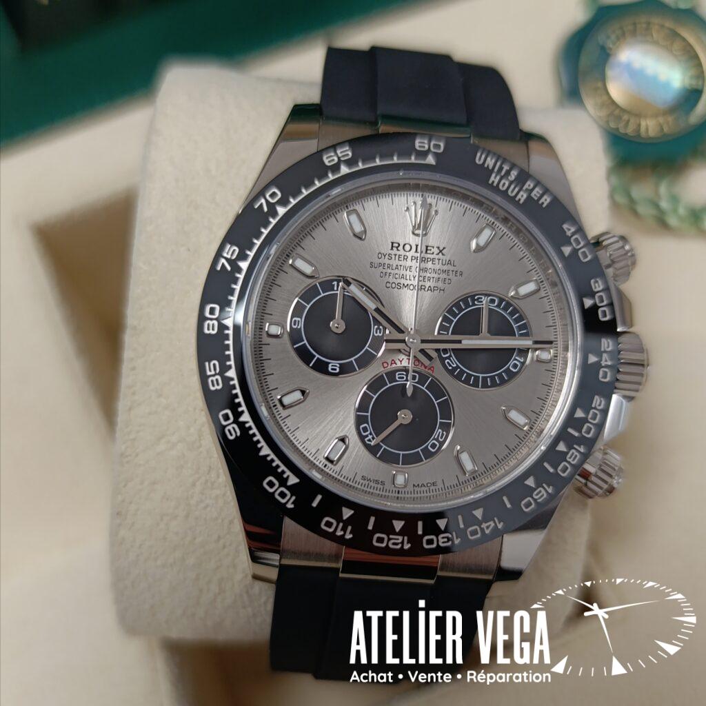 Rolex Daytona 116519LN de 2021 en très bon état full set
