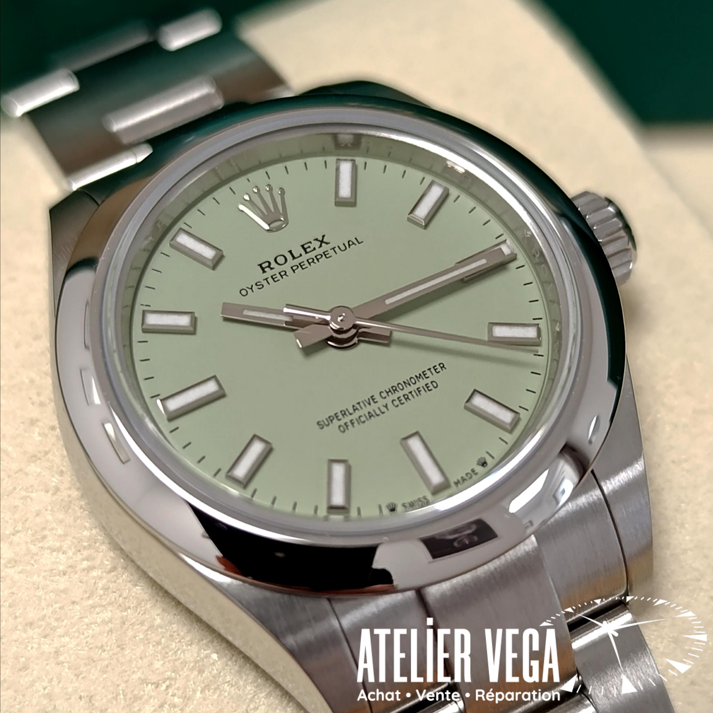 Rolex Oyster Perpetual 28mm Pistachio – Image 2