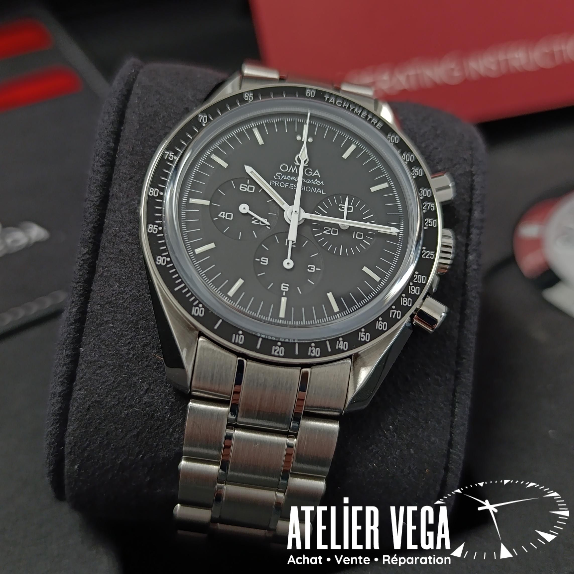 Omega Speedmaster Calibre 1863 de 2021, full set, en très bon état