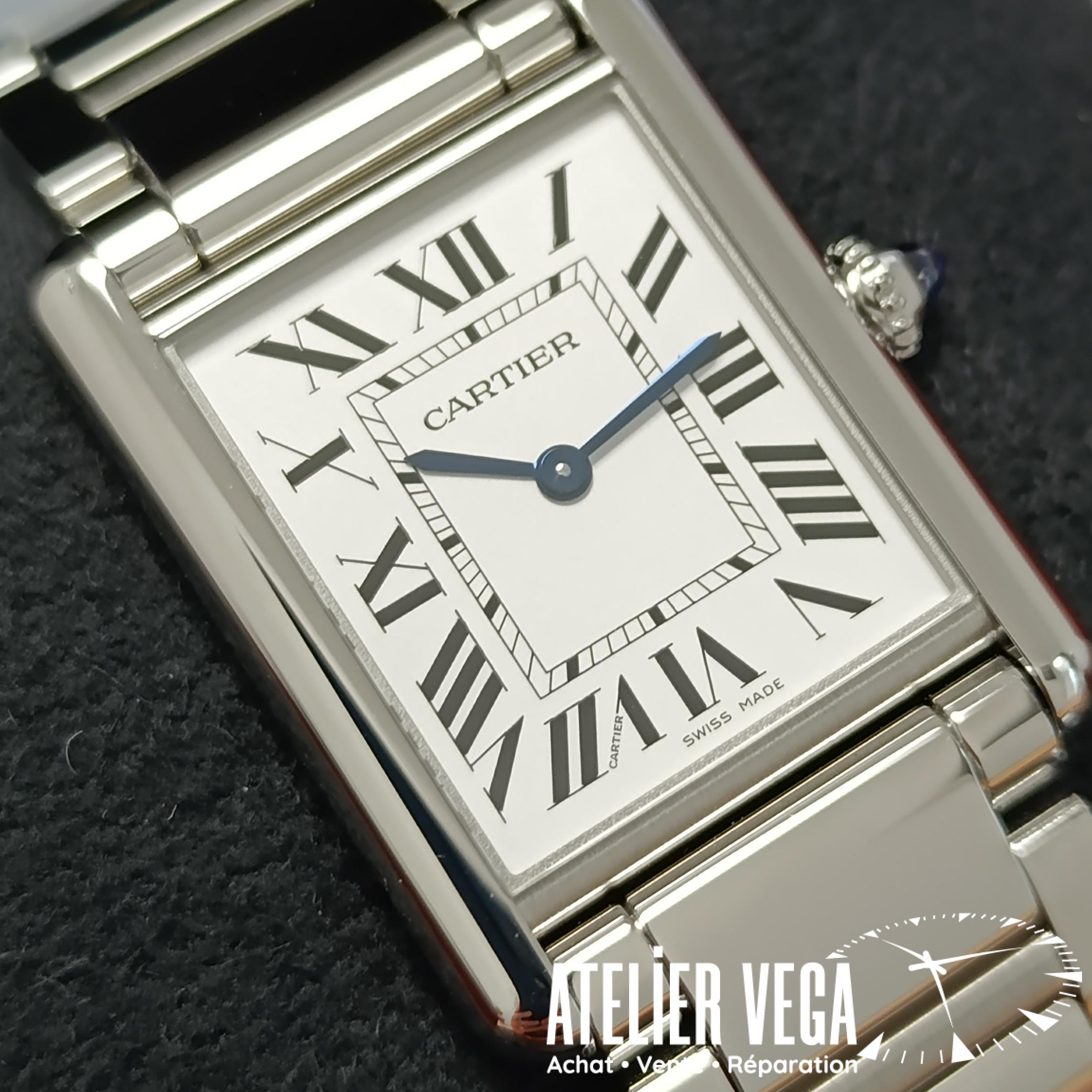 Tank de Cartier Grand Modèle Acier WSTA0106 de 2025