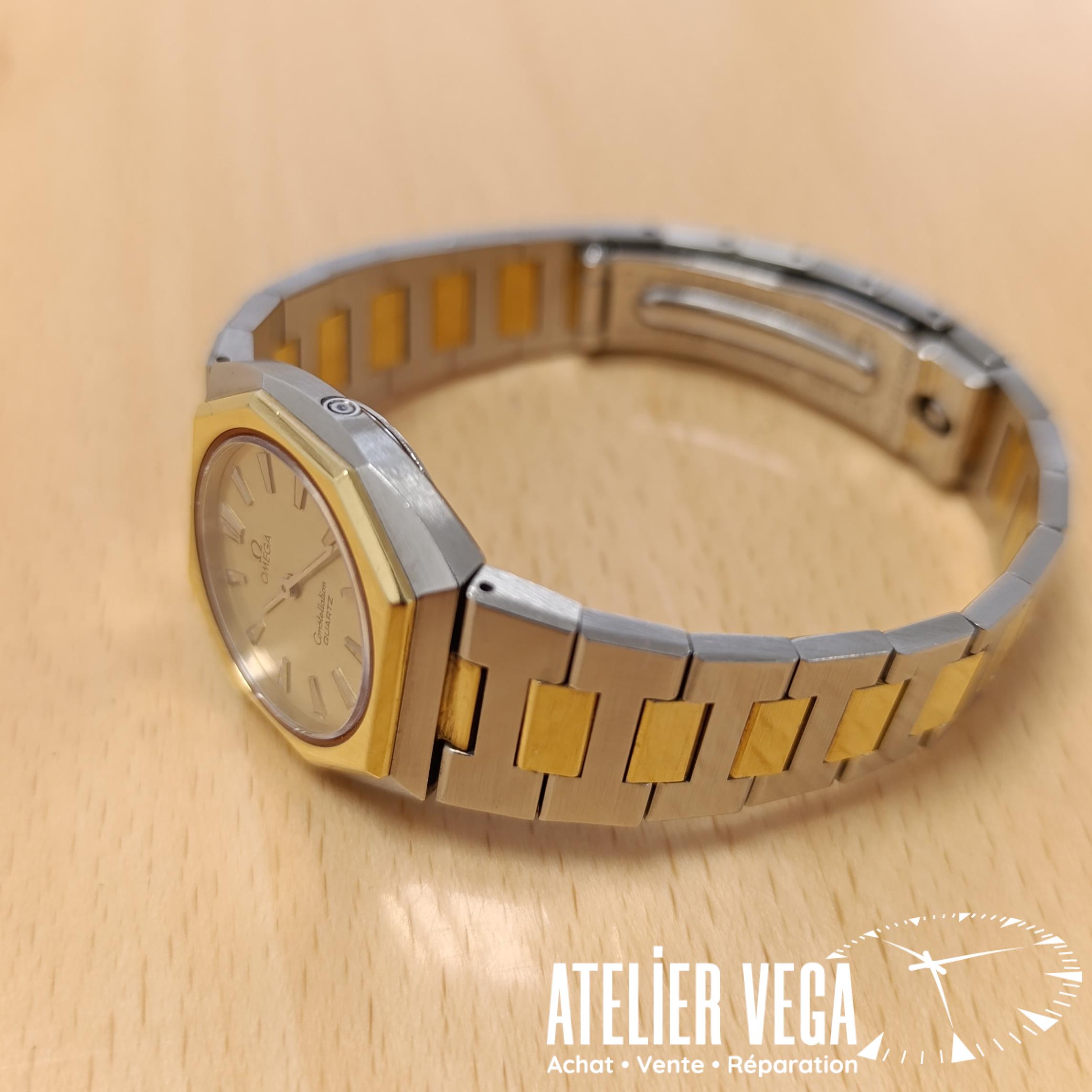Omega Constellation Octogonale 26mm Or & Acier – Image 5