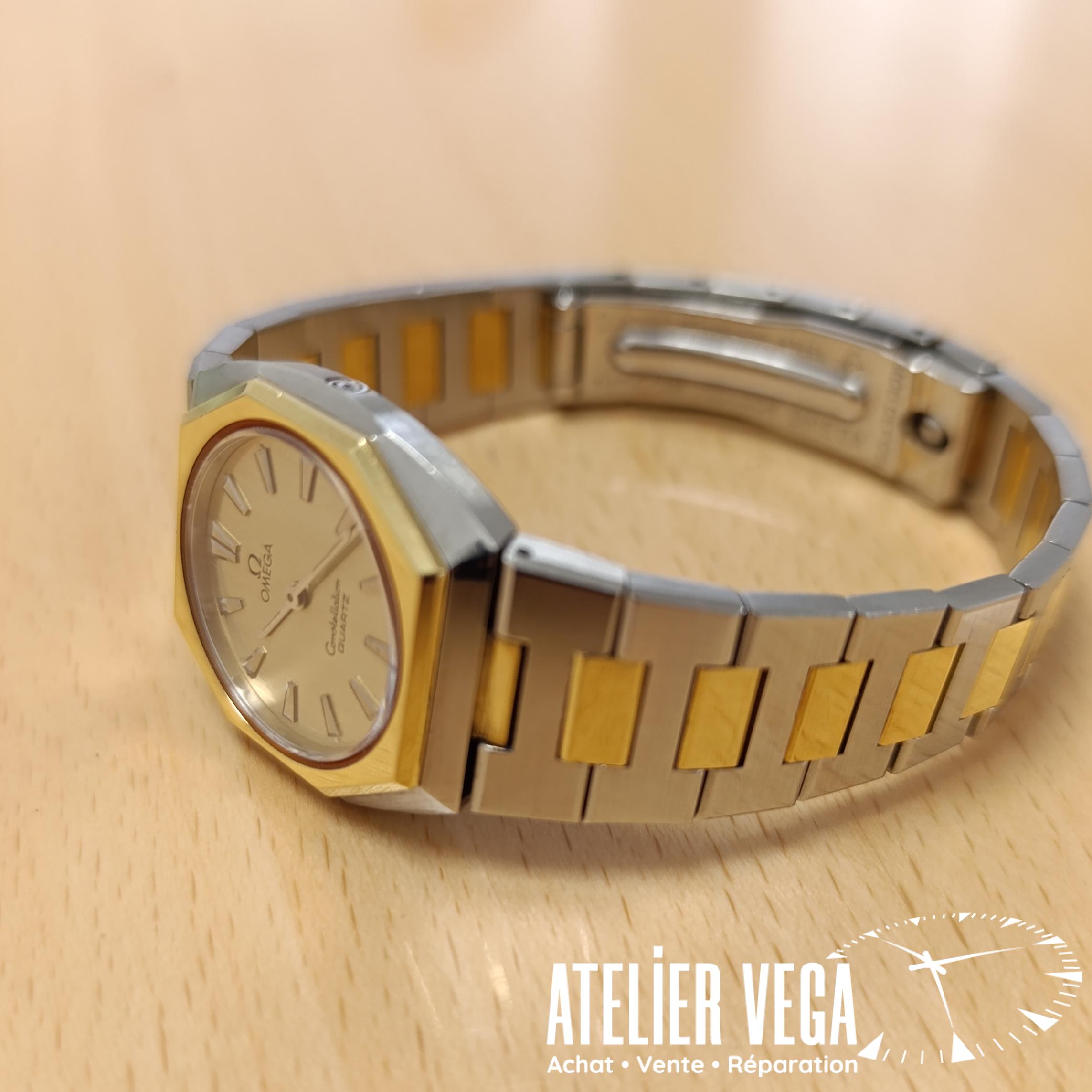 Omega Constellation Octogonale 26mm Or & Acier – Image 4