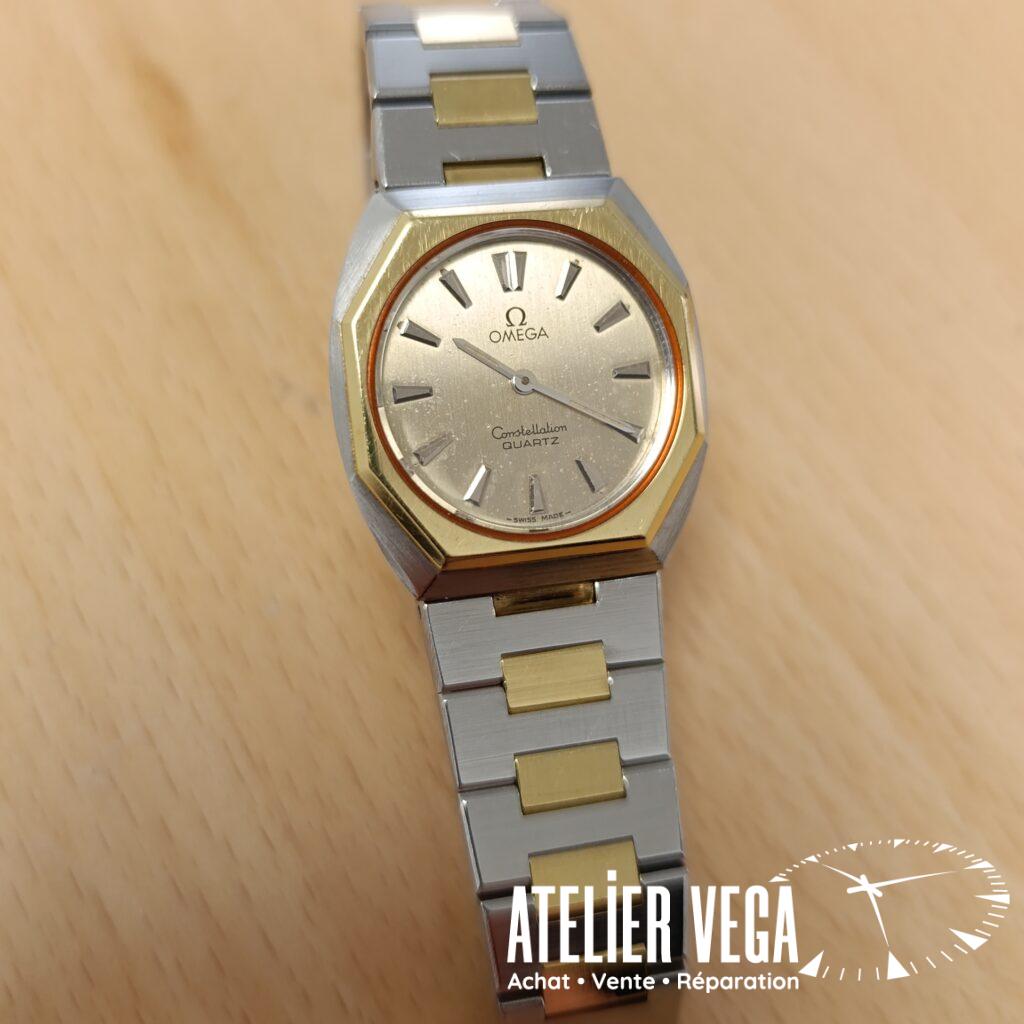 Omega Constellation Octogonale 26mm Or & Acier Vintage