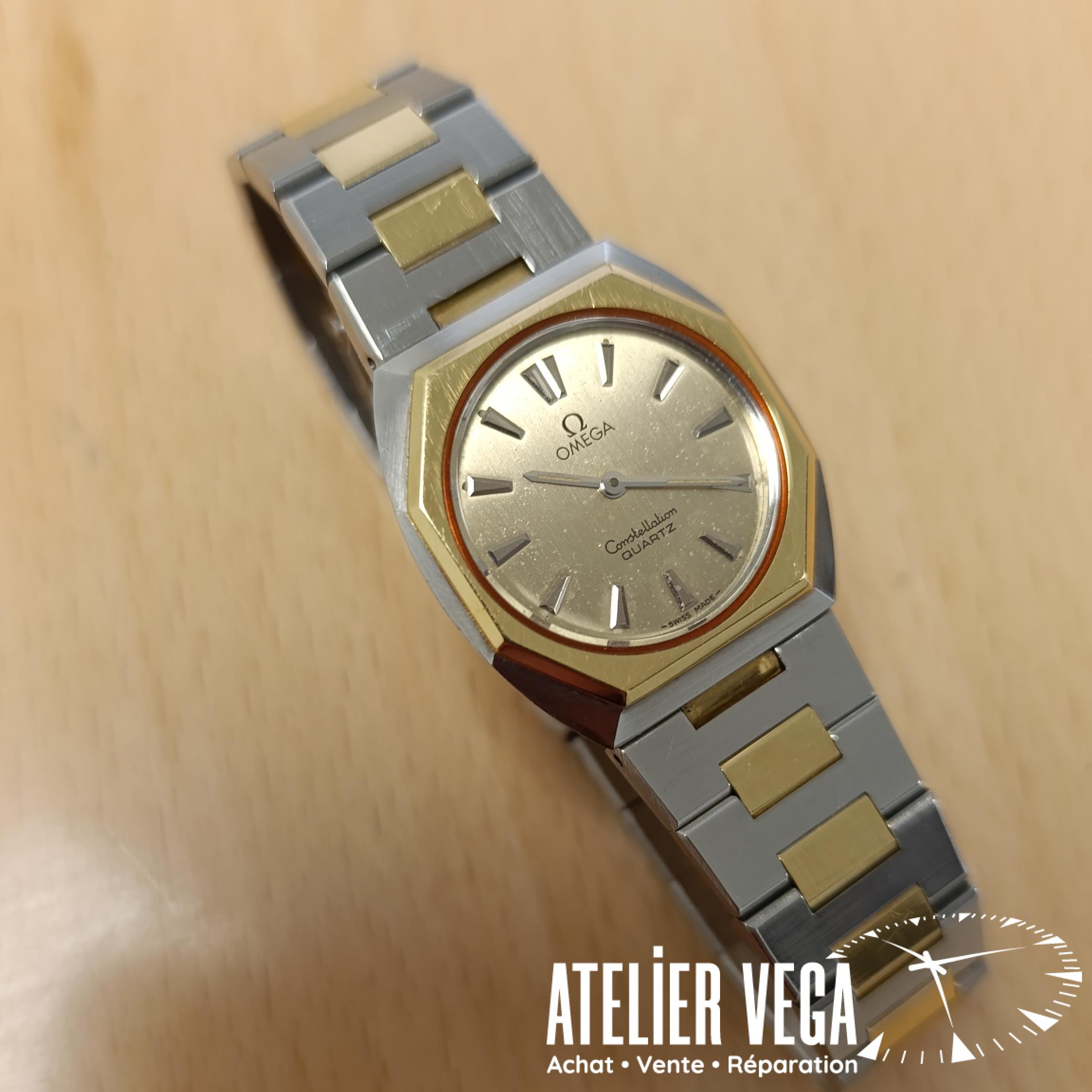 Omega Constellation Octogonale 26mm Or & Acier – Image 2